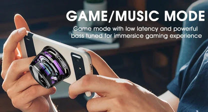 VIKEFON Portable Bluetooth Speaker G200 RGB Lighting Magnetic Speaker BT5.3 Mini Sound Box 7 Hours Playback Phone Holder